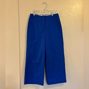 NWT J. Crew Collection wide-leg pant in trench canvas sz 6